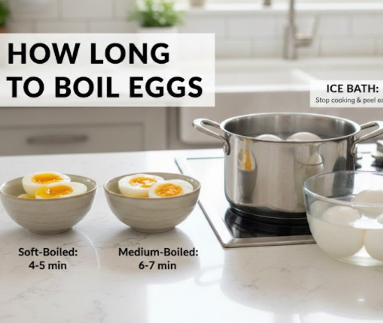 How Long Do You Boil Eggs for Medium-Boiled Eggs?