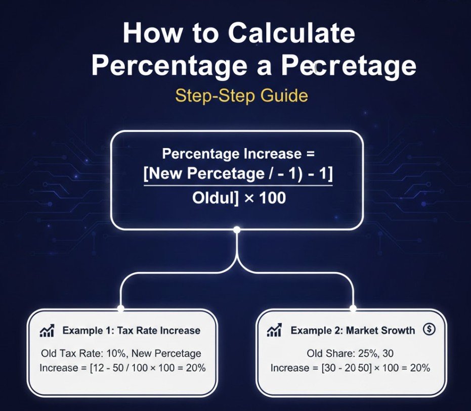 How to Calculate Percentage Increase of a Percentage