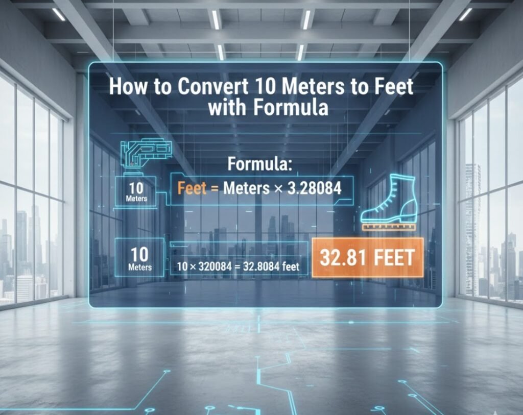 10 Meters to Feet
