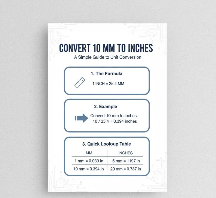 How to Convert 10 mm to Inches in a Flash 10 mm to Inches