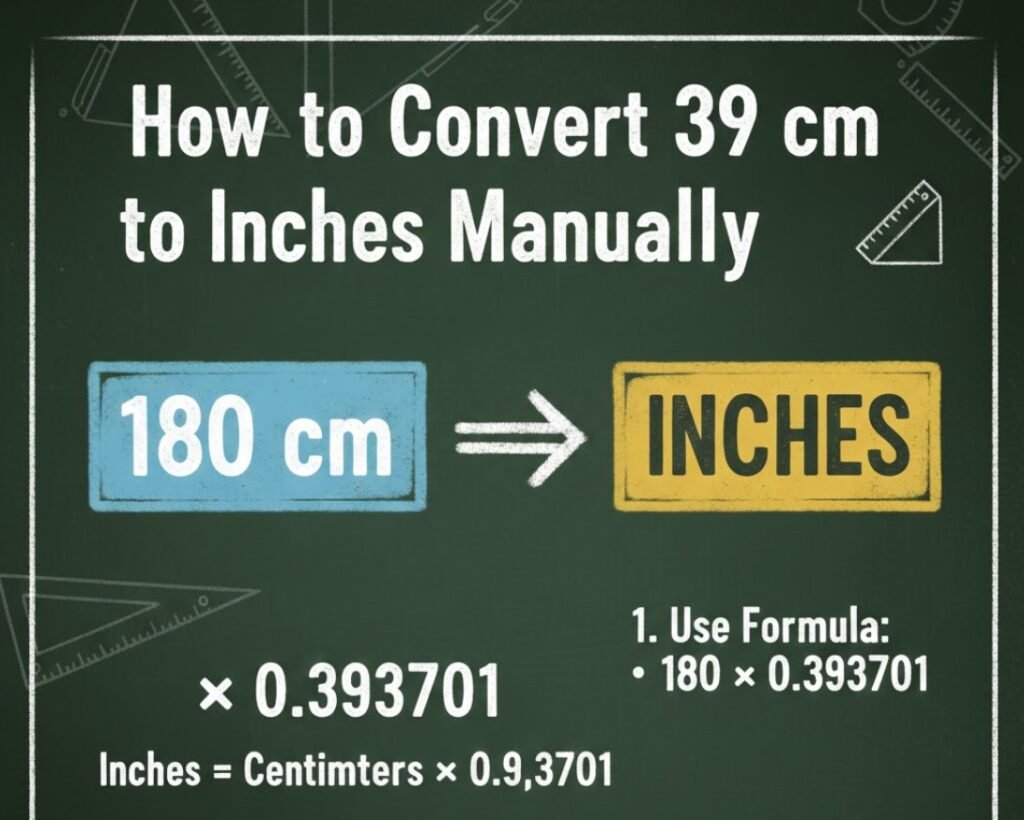 39 cm to Inches