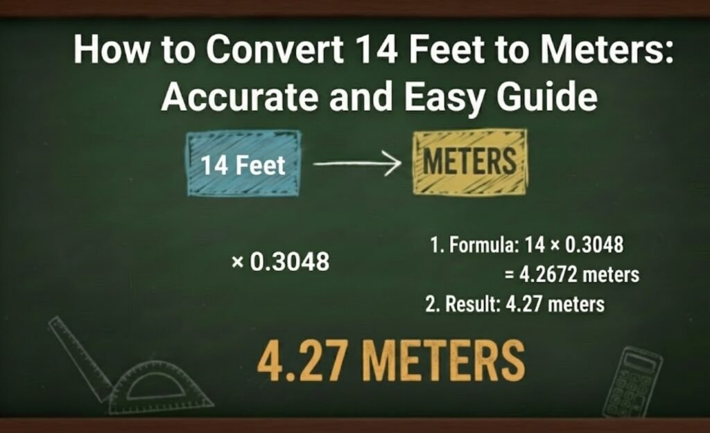 How to Convert 14 Feet to Meters (Fast & Exact) How to Convert 14 Feet to Meters